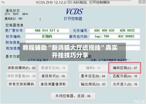 教程辅助“新鸿狐大厅透视挂”真实开挂技巧分享-第3张图片