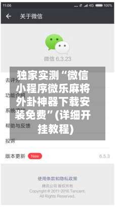 独家实测“微信小程序微乐麻将外卦神器下载安装免费	”(详细开挂教程)-第2张图片