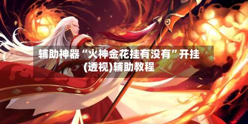 辅助神器“火神金花挂有没有”开挂(透视)辅助教程-第1张图片