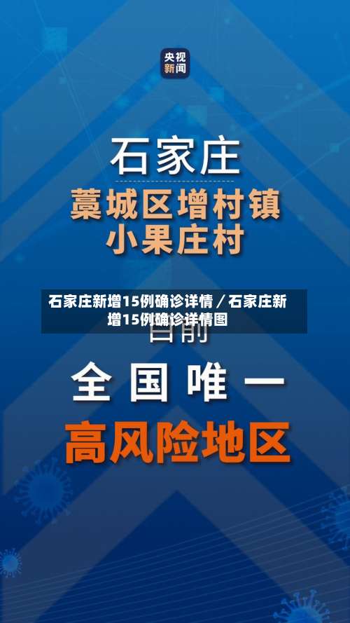 石家庄新增15例确诊详情／石家庄新增15例确诊详情图-第2张图片