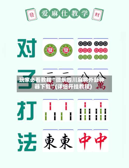 玩家必看教程“微乐四川麻将外卦神器下载”(详细开挂教程)-第3张图片