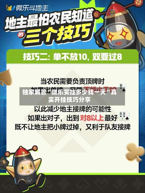 独家解答“微乐买挂多少钱一天”真实开挂技巧分享-第1张图片
