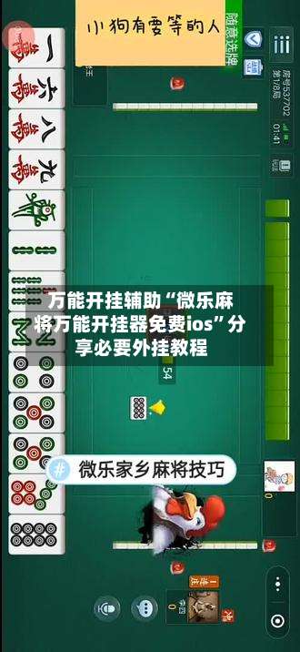 万能开挂辅助“微乐麻将万能开挂器免费ios	”分享必要外挂教程-第2张图片