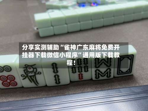 分享实测辅助“雀神广东麻将免费开挂器下载微信小程序”通用版下载教程！-第2张图片
