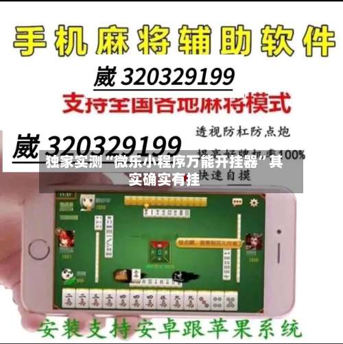 独家实测“微乐小程序万能开挂器”其实确实有挂-第2张图片
