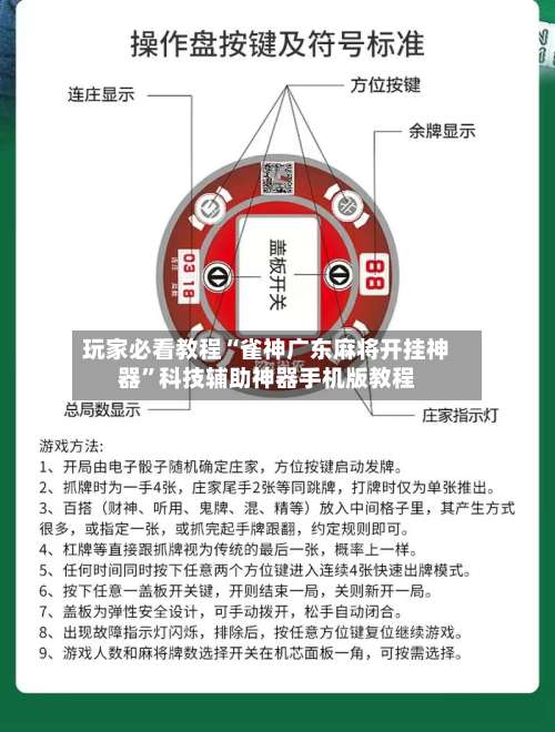 玩家必看教程“雀神广东麻将开挂神器”科技辅助神器手机版教程-第1张图片