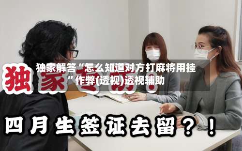 独家解答“怎么知道对方打麻将用挂”作弊(透视)透视辅助-第3张图片