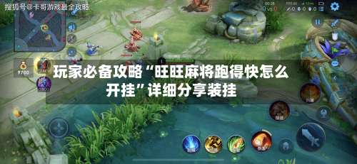 玩家必备攻略“旺旺麻将跑得快怎么开挂”详细分享装挂-第1张图片