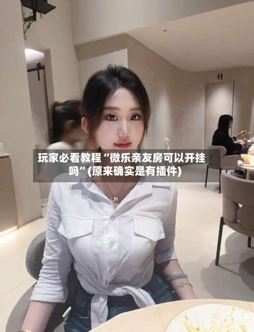 玩家必看教程“微乐亲友房可以开挂吗”(原来确实是有插件)-第1张图片