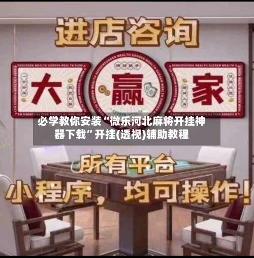必学教你安装“微乐河北麻将开挂神器下载	”开挂(透视)辅助教程-第1张图片