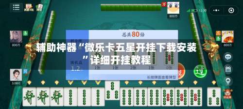 辅助神器“微乐卡五星开挂下载安装”详细开挂教程-第2张图片