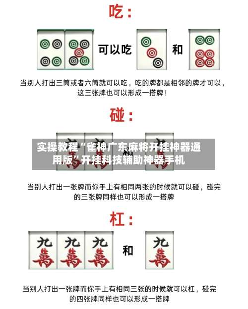实操教程“雀神广东麻将开挂神器通用版	”开挂科技辅助神器手机-第2张图片