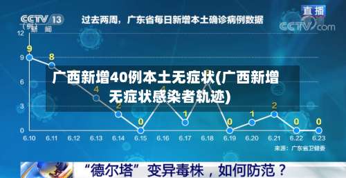 广西新增40例本土无症状(广西新增无症状感染者轨迹)-第3张图片
