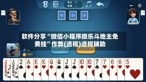 软件分享“微信小程序微乐斗地主免费挂	”作弊(透视)透视辅助-第2张图片