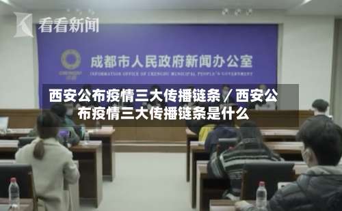 西安公布疫情三大传播链条／西安公布疫情三大传播链条是什么-第2张图片