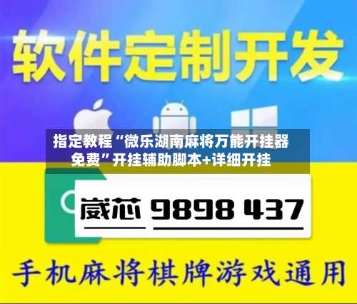 指定教程“微乐湖南麻将万能开挂器免费”开挂辅助脚本+详细开挂-第2张图片