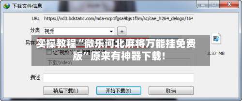 实操教程“微乐河北麻将万能挂免费版	”原来有神器下载!-第3张图片