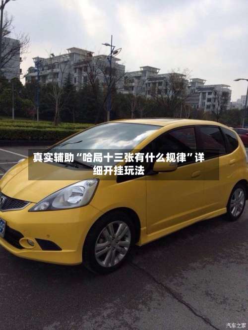 真实辅助“哈局十三张有什么规律”详细开挂玩法-第3张图片