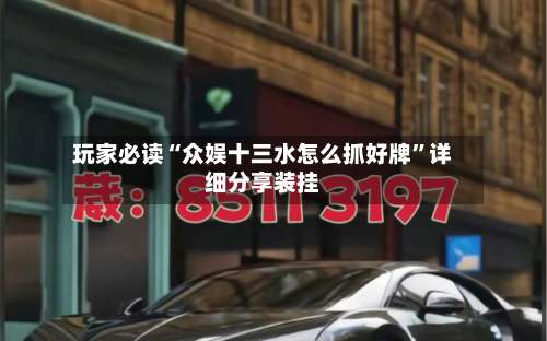 玩家必读“众娱十三水怎么抓好牌	”详细分享装挂-第1张图片