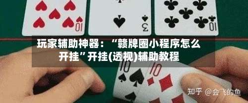 玩家辅助神器：“赣牌圈小程序怎么开挂”开挂(透视)辅助教程-第1张图片