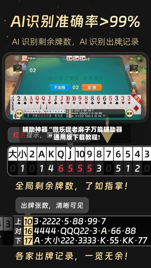 辅助神器“微乐捉老麻子万能辅助器”通用版下载教程!-第1张图片