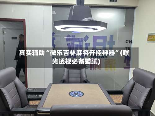 真实辅助“微乐吉林麻将开挂神器”(曝光透视必备猫腻)-第1张图片