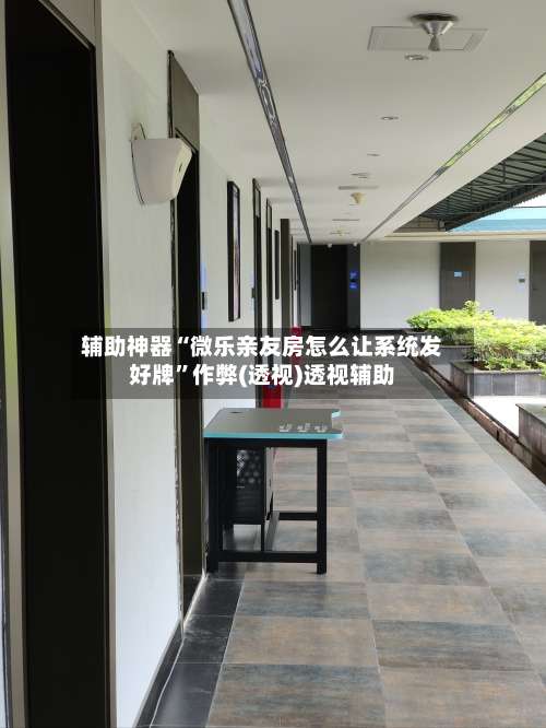 辅助神器“微乐亲友房怎么让系统发好牌”作弊(透视)透视辅助-第2张图片