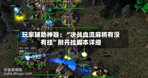 玩家辅助神器：“决战血流麻将有没有挂”附开挂脚本详细-第1张图片