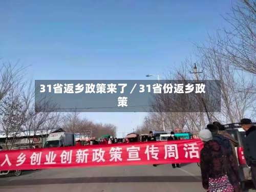 31省返乡政策来了／31省份返乡政策-第1张图片