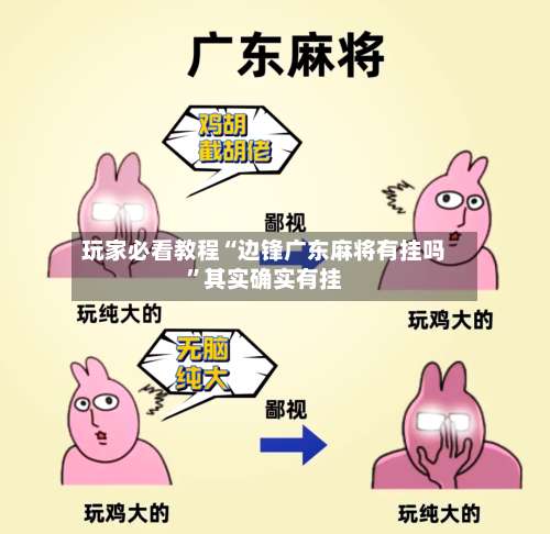 玩家必看教程“边锋广东麻将有挂吗	”其实确实有挂-第1张图片