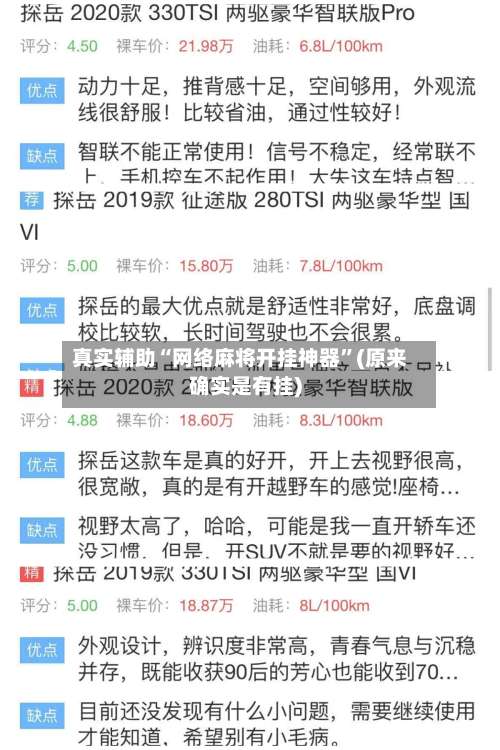 真实辅助“网络麻将开挂神器”(原来确实是有挂)-第2张图片