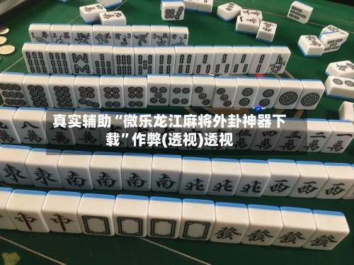 真实辅助“微乐龙江麻将外卦神器下载	”作弊(透视)透视-第3张图片