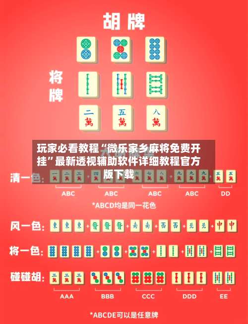 玩家必看教程“微乐家乡麻将免费开挂”最新透视辅助软件详细教程官方版下载-第1张图片