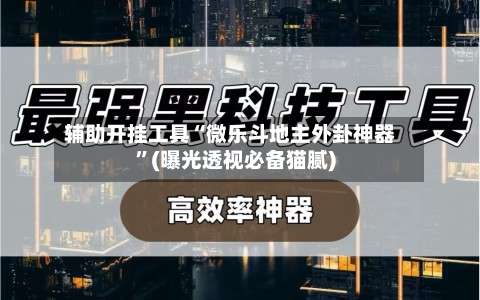 辅助开挂工具“微乐斗地主外卦神器	”(曝光透视必备猫腻)-第2张图片