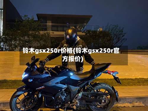 铃木gsx250r价格(铃木gsx250r官方报价)-第2张图片