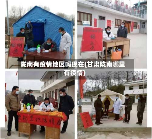 陇南有疫情地区吗现在(甘肃陇南哪里有疫情)-第2张图片