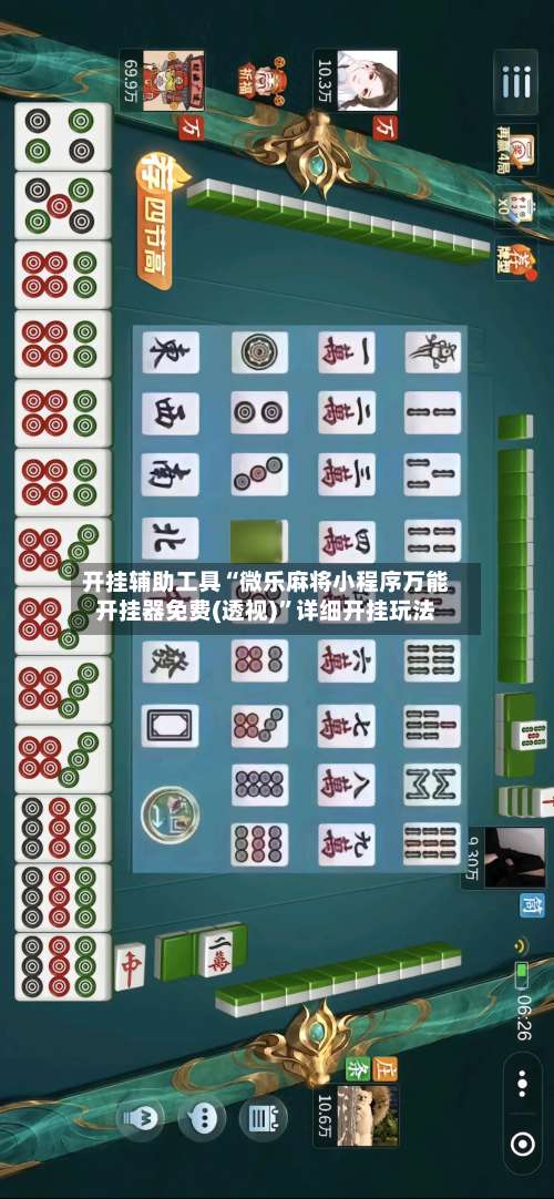 开挂辅助工具“微乐麻将小程序万能开挂器免费(透视)”详细开挂玩法-第3张图片