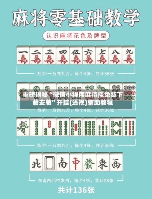 重磅揭秘“微信小程序麻将挂免费下载安装”开挂(透视)辅助教程-第1张图片