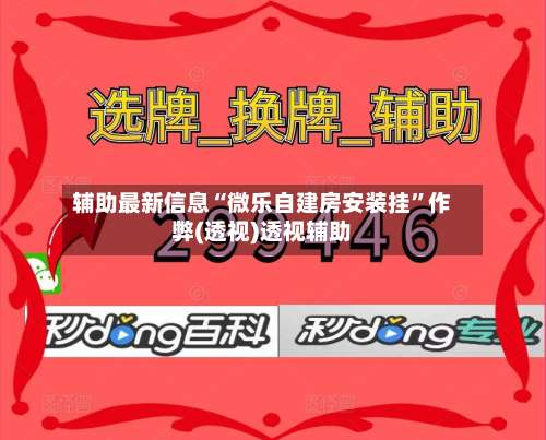 辅助最新信息“微乐自建房安装挂”作弊(透视)透视辅助-第1张图片