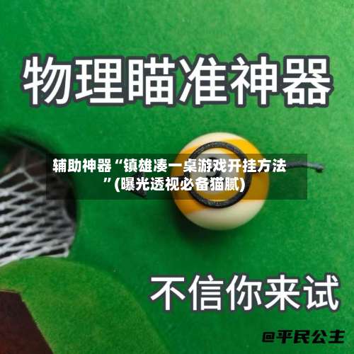辅助神器“镇雄凑一桌游戏开挂方法”(曝光透视必备猫腻)-第3张图片