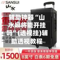 辅助神器“山水麻将能开挂吗	”(透视挂)辅助透视教程-第1张图片