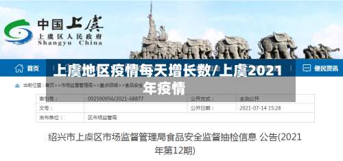 上虞地区疫情每天增长数/上虞2021年疫情-第3张图片