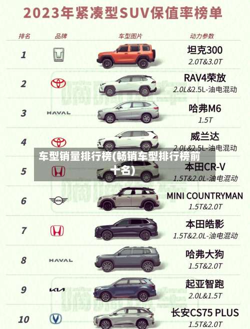 车型销量排行榜(畅销车型排行榜前十名)-第1张图片