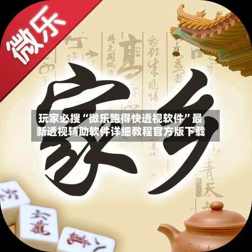 玩家必搜“微乐跑得快透视软件	”最新透视辅助软件详细教程官方版下载-第2张图片