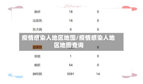 疫情感染人地区地图/疫情感染人地区地图查询-第2张图片
