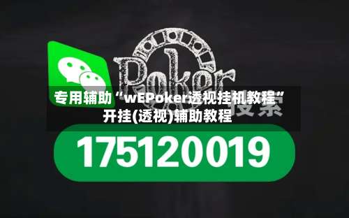 专用辅助“wEPoker透视挂机教程”开挂(透视)辅助教程-第3张图片
