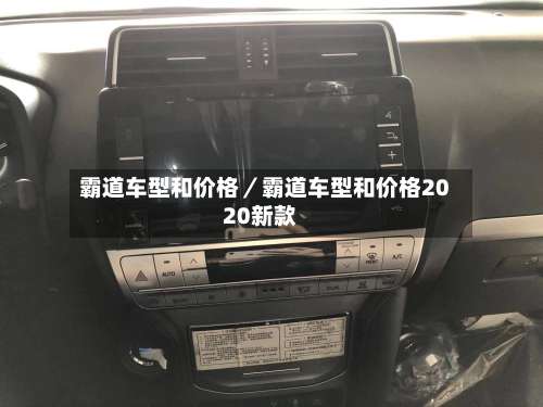 霸道车型和价格／霸道车型和价格2020新款-第3张图片