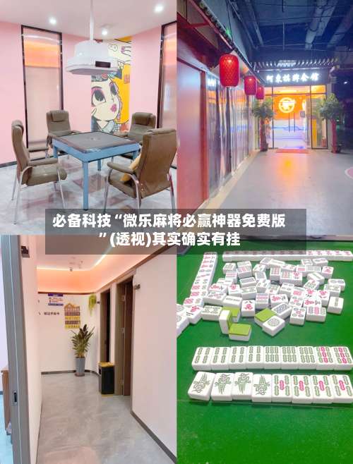 必备科技“微乐麻将必赢神器免费版”(透视)其实确实有挂-第2张图片