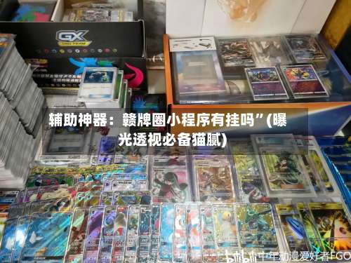 辅助神器：赣牌圈小程序有挂吗	”(曝光透视必备猫腻)-第2张图片