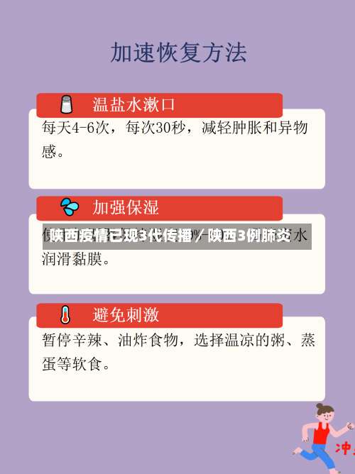 陕西疫情已现3代传播／陕西3例肺炎-第2张图片